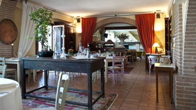 Il Poggio Guest House Celle sul Rigo ร้านอาหาร รูปภาพ